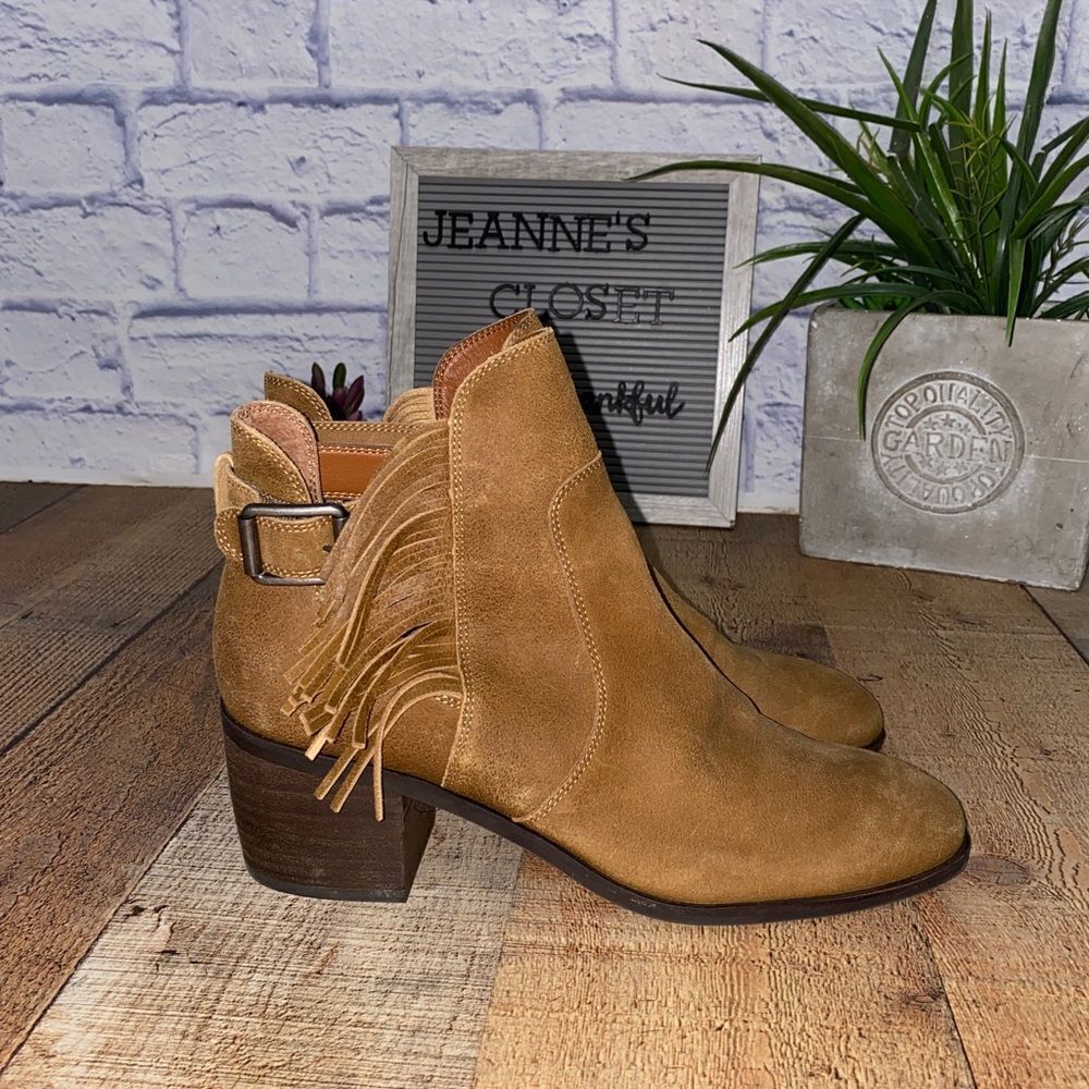 Lucky brand makenna ankle boot in tapenade size 10 - Picture 10 of 11